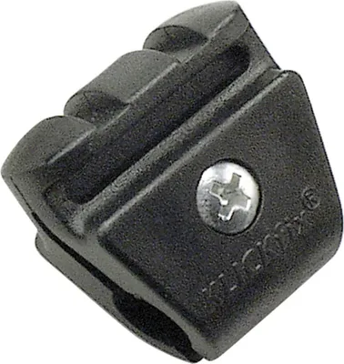 Zdjęcie produktu dla KLICKfix Saddle Adapter with holder for cable locks, Czarny, Czerwony