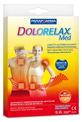 Obrázok produktu pre DOLORELAX, náplasti s hrejivým účinkom, 3 kusy