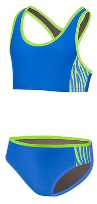 Produktbild von Beco Zebra Vibes Bikini für Mädchen | Blau - 128