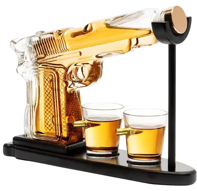 Produktbild von Whiskey-Karaffenset mit Gläsern, das perfekte Geschenk für Männer