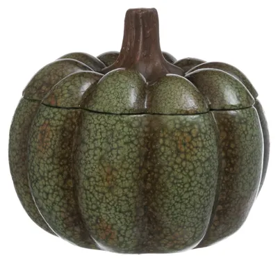 Produktbild von Keramikbehälter mit Deckel in Kürbisform, Ø 18 × 17,5 cm