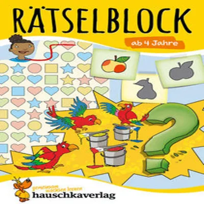 Image de Rätselblock ab 4 Jahre - Band 1