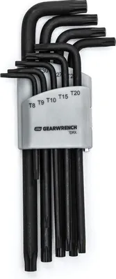 Obrázok produktu pre Sada uhlových kľúčov Gearwrench Torx, dlhá, 9-dielna. 83522