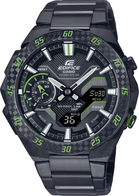 Image de CASIO Edifice Hommes Noir Casio-ECB-2200RC-1A3EF