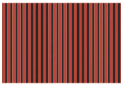 Image de vidaXL Tissu de remplacement pour store, orange et marron, 350 x 250 cm, polyester