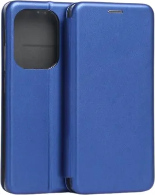 Produktbild von Beline Book Magnetische Hülle Poco M6 Pro Blau /Blau