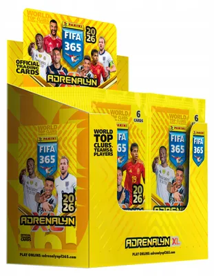 Obrázek produktu pro Mega zobrazovací vozík FIFA 365 Adrenalyn XL 2026