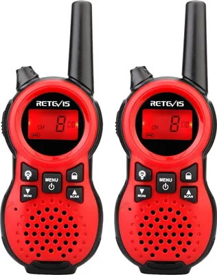 Obrázok produktu pre Retevis RT638 Detská vysielačka, od 3 do 12 rokov, 16 kanálov, baterka VOX, hračka - darček k Veľkej noci pre deti