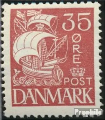 Produktbild von Briefmarken Dänemark 1927 Mi 172 gestempelt Karavelle