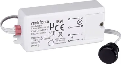 Produktbild von Renkforce 1289332 Nahfeldschalter berührungslos IP20 Schwarz