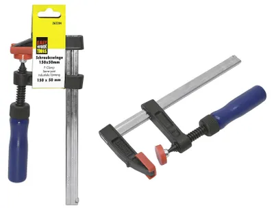 Immagine prodotto di EASY WORK (Verkaufseinheit: 5) Schraubzwinge 150x50mm 262204 4303391171745