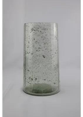 Image de Vase en verre bulle 16 x 16 x 27 cm