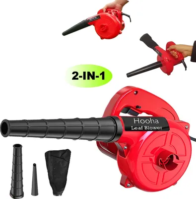 Obrázok produktu pre Elektrický fukár na lístie a vysávač, výkon 1000 W, vysoká rýchlosť fúkania, EÚ