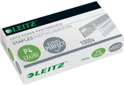 Image de Agrafes 24/8 Leitz 5571, 1000 pièces