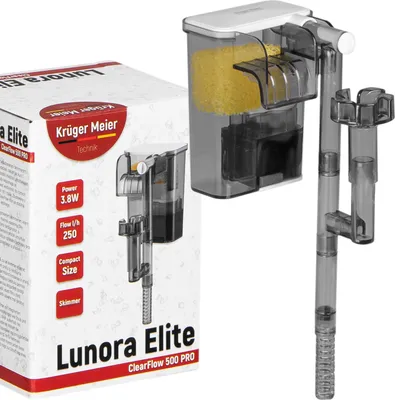 Image de Kruger Meier Lunora Elite 500 - filtre en cascade pour aquarium 15 l - 35 l