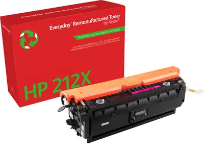 Produktbild von Everyday™ Magenta Tonermodul von kompatibel mit HP 212X (W2123X), Hohe Kapazität, 0 Seiten, 10000 Seiten, Magenta, 1 Stück(e)