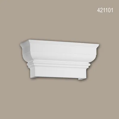 Produktbild von Profhome 421101 Pilaster Kapitell Fassadenelement Pilaster Außenstuck