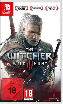 Produktbild von BANDAI NAMCO Entertainment The Witcher 3: Wild Hunt, Nintendo Switch, M (Reif), Download