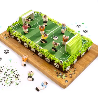Image de BackDecor Déflecteur de terrain de football en sucre