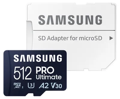 Produktbild von Samsung PRO Ultimate microSD 512 GB, Speicherkarte, (UHS-I U1, Class