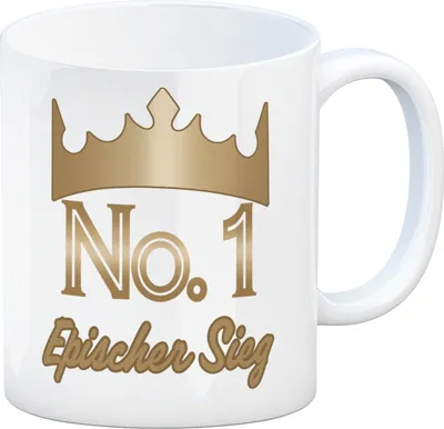Produktbild von Epischer Sieg Zocker Kaffeebecher für den Besten der Besten