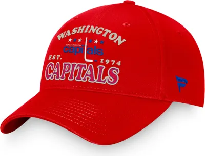 Produktbild von Washington Capitals NHL Heritage Herren-Kappe, unstrukturiert und verstellbar