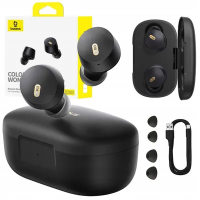 Obrázok produktu pre Bezdrôtové Slúchadlá Do Uší Baseus Bluetooth 5.3 Black S Potlačením Šumu