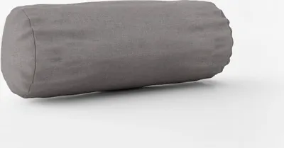 Produktbild von SCHÖNER LEBEN. Kissenhülle Outdoor uni grau div. Größen Größe 15x40cm (ØxB) Nackenrolle 15x40cm (ØxB) Nackenrolle Größe
