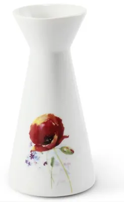 Produktbild von Kleine Vase, weiß, 13 cm, tschechisches Porzellan, Leander