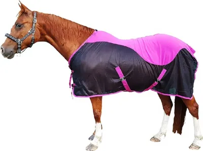 Produktbild von Fliegendecke mit Fleeceeinsatz Größe (Pferdedecke) - 135 cm