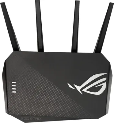 Produktbild von ASUS GS-AX3000 AiMesh, Wi-Fi 6 (802.11ax), Dual-Band (2,4 GHz/5 GHz), Ethernet/LAN, Schwarz, Tabletop-Router