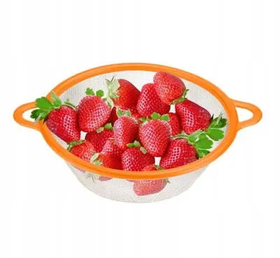 Immagine prodotto di Vergionic 0002 Colapasta in metallo, 25,5 cm arancione