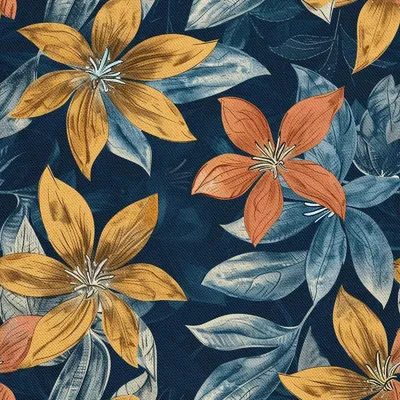 Image de OUTDOOR DEKOSTOFFE OXFORD - Motiv Blumen I DX5556