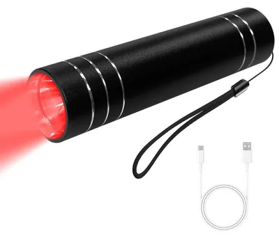 Produktbild von LED Rotlicht Therapie Lampe Handgerät 660nm 850nm Rotlichtlampe Infrarot Licht Therapie Massagegerät für Körper Nacken Rücken Knie