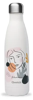 Thermosflasche 500 ml, Edelstahl, 24h kalt, 12h warm, auslaufsicher, Rosé