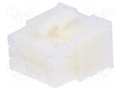 Obrázok produktu pre 1x konektor, typ PIN: 15, samica/jemný kontakt, 4,14 mm, doska s pripojením, 600 V, kód produktu 172171-1, výrobca Signteck