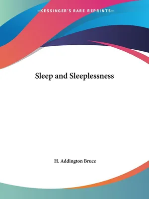 Produktbild von Sleep and Sleeplessness
