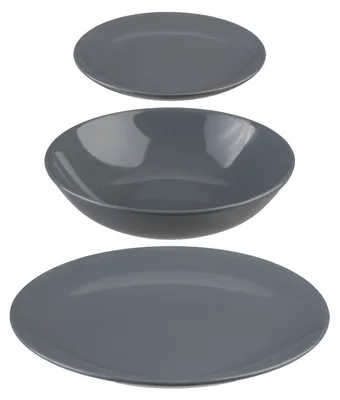 Produktbild von Geschirr-Set für 6 Personen COLORAMA, Porzellan