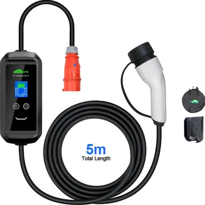 Obrázek produktu pro Nabíječka pro elektromobily, mobilní provedení, inteligentní ovládání WiFi, F2-APP-5M, TYPE2