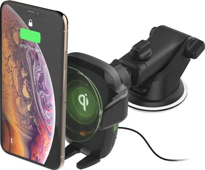 Zdjęcie produktu dla iOttie Auto Sense, Automatyczna, USB, 12 V, Bezprzewodowe ładowanie, Czarny