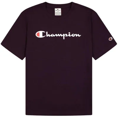 Obrázok produktu pre Champion - Pánske tričko s krátkym rukávom MR383 (M) (fialové)
