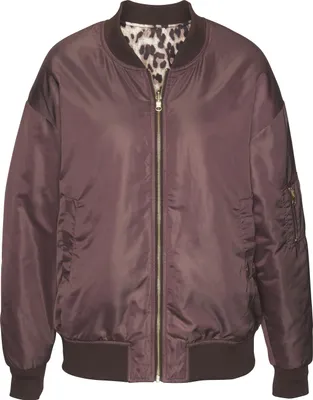 Produktbild von Buffalo Wendejacke dunkelbraun-animal print Größe 42