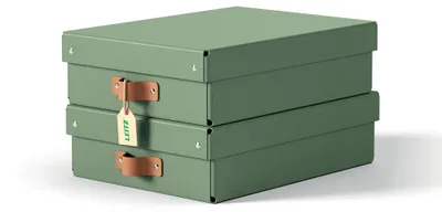 Produktbild von Leitz 61480050 Aufbewahrungsbox Karton Grün