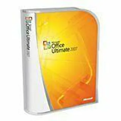 Produktbild von Microsoft Office Ultimate 2007. Version Upgrade, 1 Benutzer, DEU, Upgrade, CD, 3072 MB, 256 MB