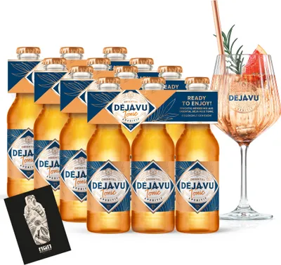 Produktbild von Oriental Deja Vu Tonic Aperitif (10% Vol.) 12x0,2L = 2,4l- [Enthält Sulfite]