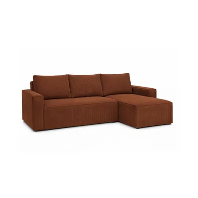 Produktbild von Ecksofa POTARO mit Schlaffunktion L-Form, Sofa mit Bettkasten, Wohnzimmersofa, Couch, Soffa, Bettsofa POSO 039 | MIPLO