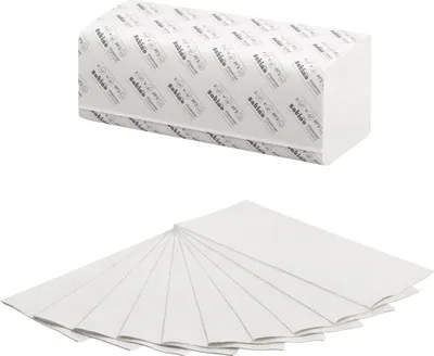 Produktbild von Papierhandtuch 4.000 Stück 24x23cm 2lg. weiß V-Falz Smart