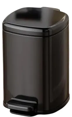 Image de Poubelle double en acier inoxydable avec pédale