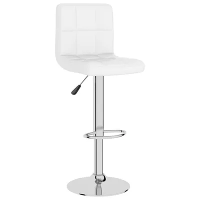 Produktbild von vidaXL Barhocker Weiß Kunstleder