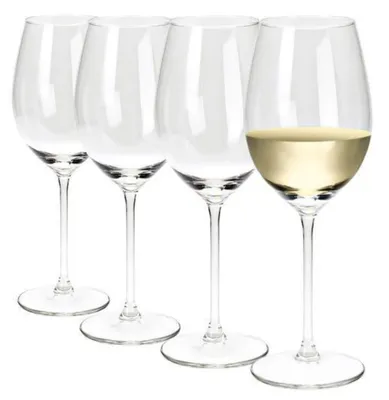 Produktbild von Excellent Houseware Weinglaser - 4er - Set - Glas - 410 ml